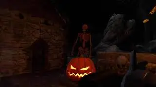 Meta Quest 3S: Halloween Roller Coaster