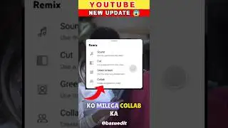 YouTube_New_Update_😱_Collab_Feature #djrajeev #shorts