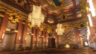 Minecraft Builds | Rosenhoff Palace tour - Grand Apartment Interior