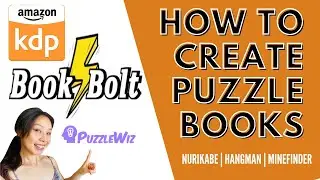 Create PUZZLE BOOK That Sells | KDP Low Content Book Idea | Bookbolt Puzzlewiz Tutorial