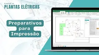Organizando o Desenho para Impressão - Planilha de Plantas Elétricas