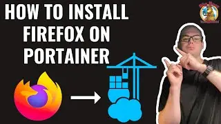 How to install Firefox on Portainer