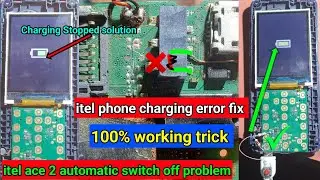 itel phone charging error | itel ace 2 automatic switch off problem | itel charging problem solution