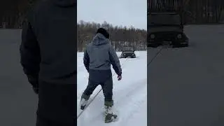 Трос порвется и пи@дец #покатушки #уаз #offroad #uaz #niva #буханка