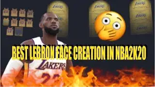 NBA 2K20 Lebron James Face Creation (Step By Step Tutorial)
