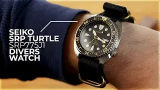 Seiko SRP Turtle Diver's Watch SRP775J1 - On The Wrist With Our Top Strap Choices