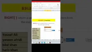 Excel RIGHT() Function: Your Ticket to Excel Excellence! 
