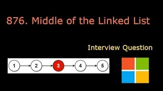 Leetcode 876. Middle of the Linked List