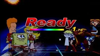 Team SPONGEBOB 1105 VS Team Sonic Red MUGEN ¡¡battle¡¡ Request