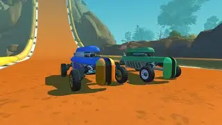 Hot wheels rip rod showcase (scrap mechanic gameplay)