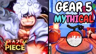 GEAR 5 RUBBER FULL SHOWCASE IN HAZE PIECE...(ROBLOX)