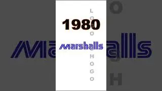Marshalls Logo Evolution 