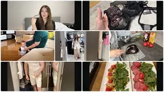VLOG! DRESS UP YOUR HUSBAND/ DELICIOUS SALAD/ CHEWING FROM THE INSIDE/ SHOPPING FOR FAVORITES/ GR...