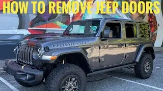 How To Remove the Doors on a Jeep