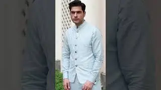 sky blue kurta