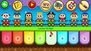London Bridge Is Falling Down - Piano Kids Music Songs