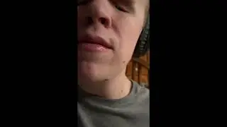 chugging a McDonald's diet Coke