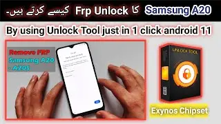 Samsung A20 frp bypass 2022 || Samsung A20 google account unlock by unlock tool new method 2022