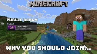 Why You Should Join My Public Minecraft Realm!