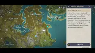 Genshin Impact | Hidden Exquisite Chest near Sea of Clouds, Liyue