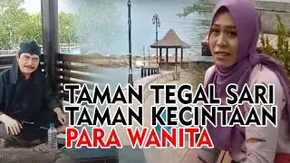 Dua Bidadari dari Lebaksiu  di Taman Tegal sari kota Tegal