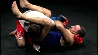 Dodges on the ground with arm stretch lever and finish Juji Gatame | MMA SUMO