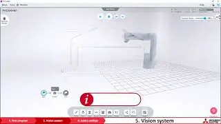 How to program MELFA ASSISTA in RT VisualBox software   Vision system
