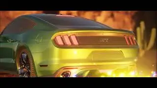 Mustang Exhaust Fire | Unreal Engine 5