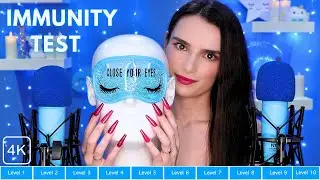 ASMR Testing Your Tingle Immunity Levels 💙 INTENSE TRIGGER WARNING! 😲 No Talking for Sleep 😴 4K