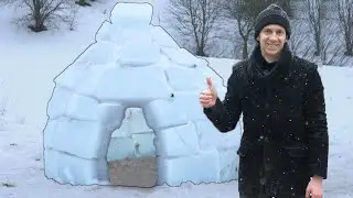 We Made an Ice Igloo!