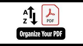 How to Organize PDF Pages Online | Rearrange, Sort, Rotate, Delete & Add Blank Pages Free