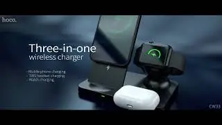 3 in 1 Wireless Charger Holder