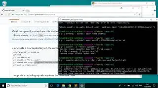 Setup git on windows