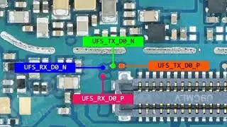 Samsung M31(M315) Ufs Isp point 