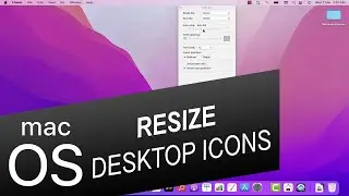 How to Resize Desktop Icons on Mac