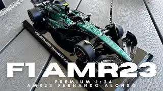 F1 Aston Martin AMR23 1/24 - Fernando Alonso - 2023 - Premium collectibles