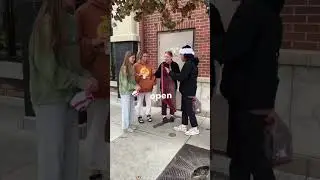 Korean NPC Santa Giving Away Mystery Gifts At The Mall