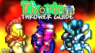 COMPLETE Thorium Thrower Class Setups Progression Guide (Version 1.7.1.2+)(2024)