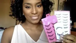 Affordable Mink lashes| Under 5$| Ebay Haul