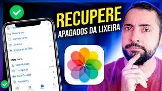 🗑️3 FORMAS de Recuperar fotos APAGADAS da LIXEIRA no iPhone 2024
