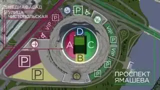 Навигация на стадионе 