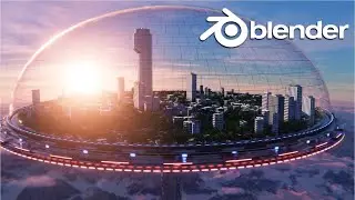 Sky city- Blender tutorial (breakdown)