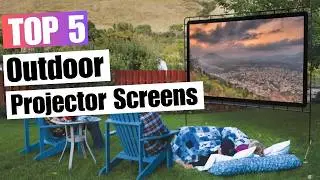 Top 5 Outdoor Projector Screens 2025 | Best Picks for Any Budget!