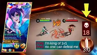 SUPREME WANWAN vs TOP GLOBAL YIN TRASHTALKER!! (WHO WIN?) | MLBB
