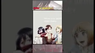 Armin and Mikasa Voice Actors Last words #aot #anime #attackontitan #eren #mikasa #armin