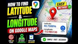 how to get Latitude & Longitude from map manually