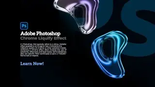 Chrome Liquid Effect in Photoshop