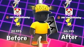 Tutorial | How to make your Stumble guys low fps🤡 clips into High frame rate🚀📈