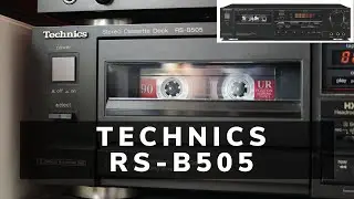Technics RS-B505 Cassette Deck Review | Vintage Tech Tuesday