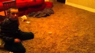 Stop motion card trick